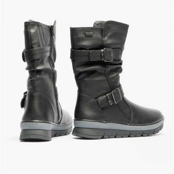 Jana 26469-29-001 Womens Boots Black
