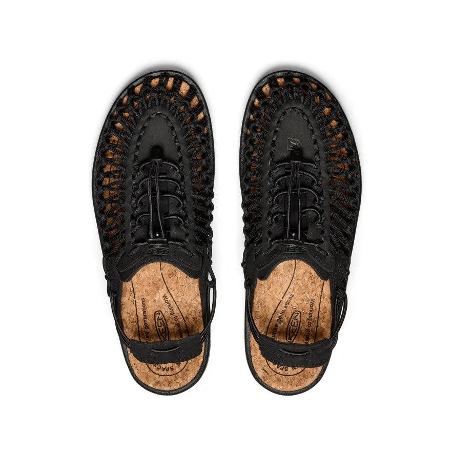 Keen All Gender UNEEK II Convertible  |  Black/Black