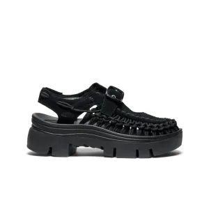 Keen All Gender UNEEK PLT Mary Jane Sneaker  |  Black/Black