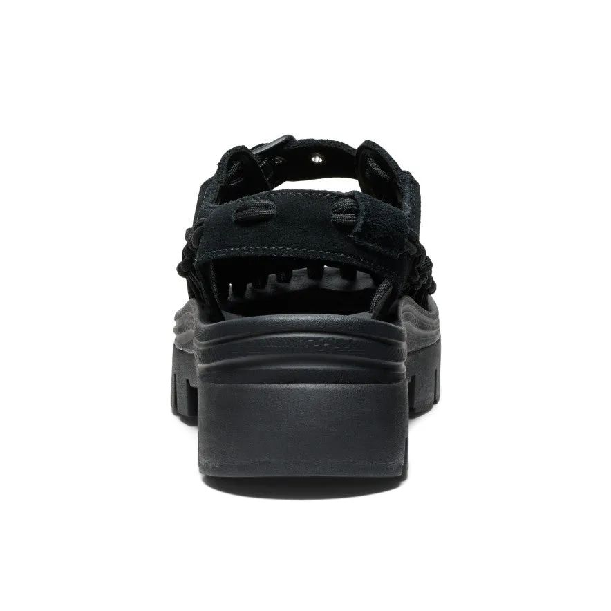 Keen All Gender UNEEK PLT Mary Jane Sneaker  |  Black/Black