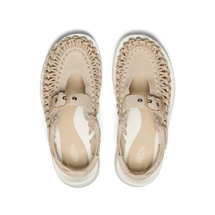 Keen All Gender UNEEK PLT Mary Jane Sneaker  |  Safari/Star White