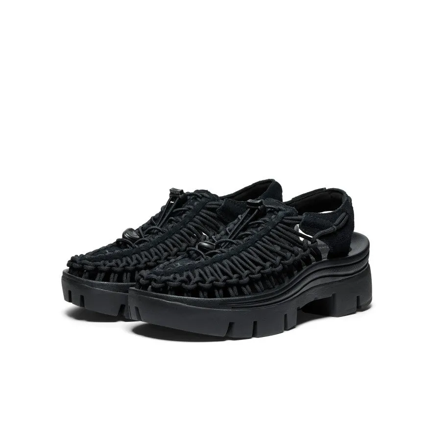Keen All Gender UNEEK PLT Sneaker  |  Black/Black