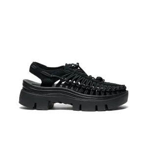 Keen All Gender UNEEK PLT Sneaker  |  Black/Black