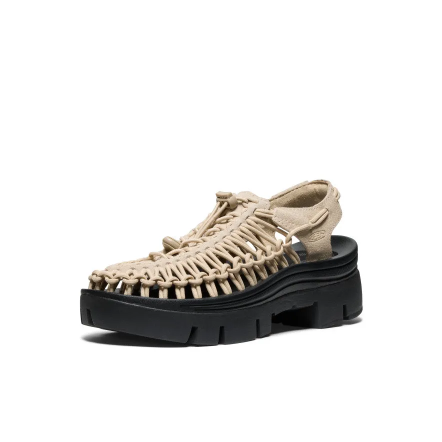 Keen All Gender UNEEK PLT Sneaker  |  Safari/Black