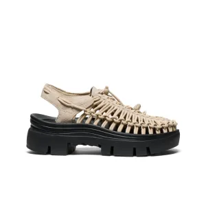 Keen All Gender UNEEK PLT Sneaker  |  Safari/Black