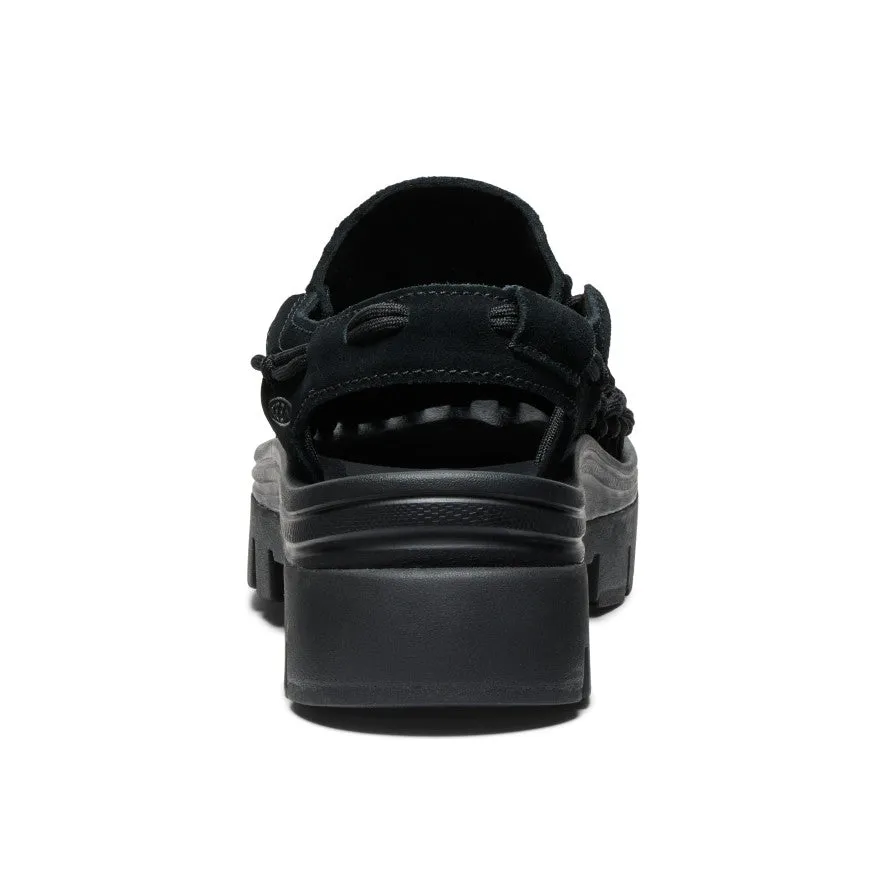 Keen All Gender UNEEK PLT Tassel Sneaker  |  Black/Black