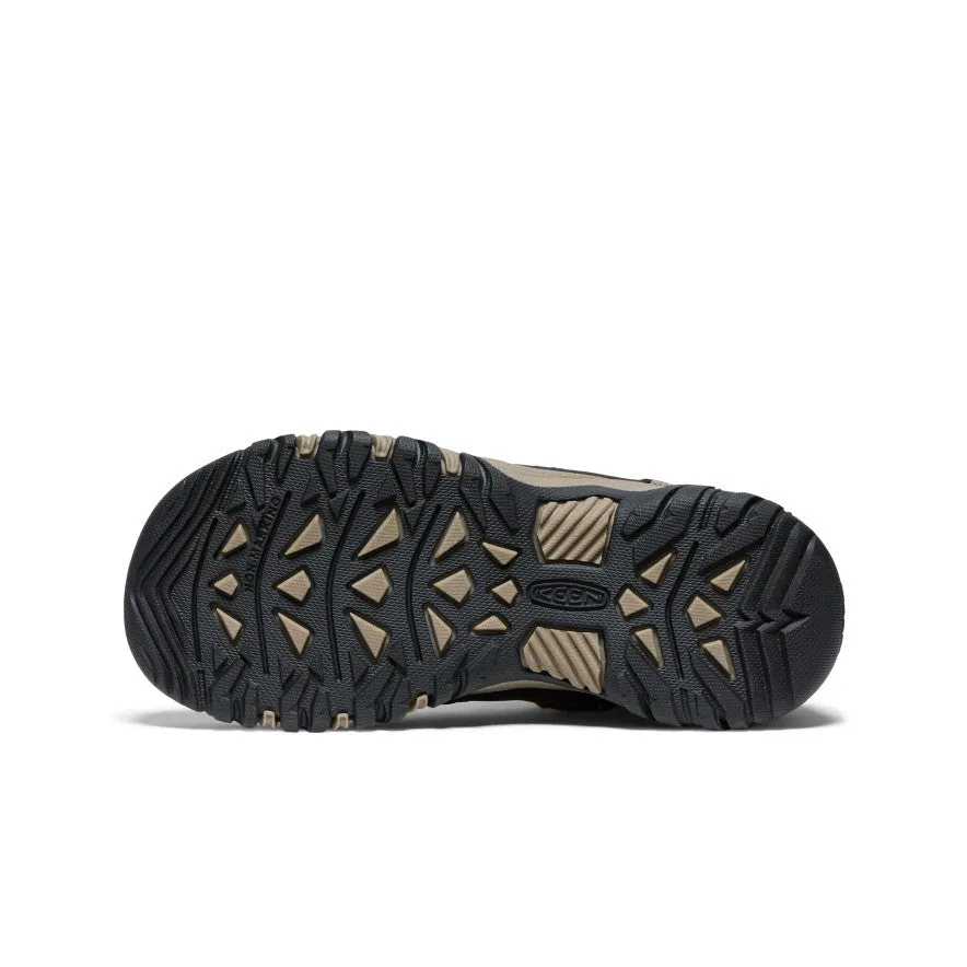 Keen Big Kids' Targhee IV Waterproof Hiking Boot  |  Bison/Brindle