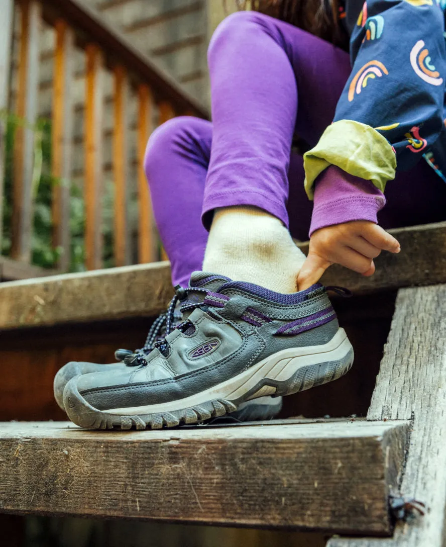 Keen Big Kids' Targhee Waterproof Shoe  |  Magnet/Tillandsia Purple