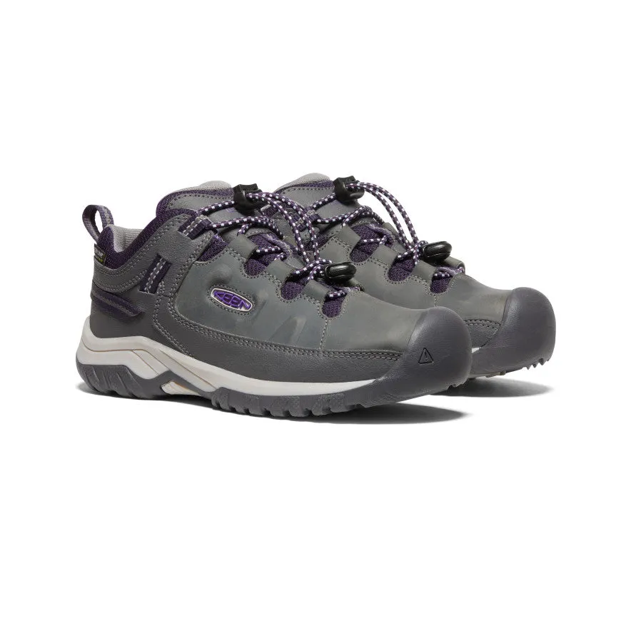 Keen Big Kids' Targhee Waterproof Shoe  |  Magnet/Tillandsia Purple