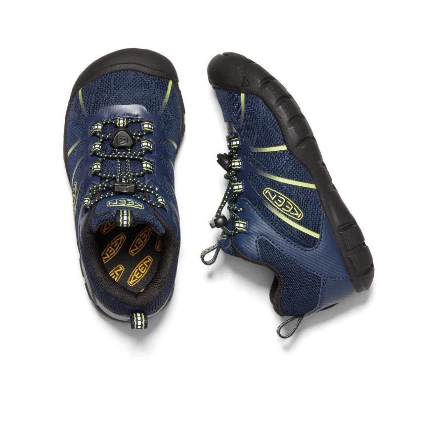 Keen Little Kids' Chandler 2 CNX Sneaker  |  Black Iris/Evening Primrose