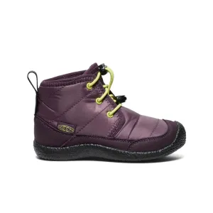 Keen Little Kids' Howser II Waterproof Chukka  |  Plum Perfect/Daiquiri Green
