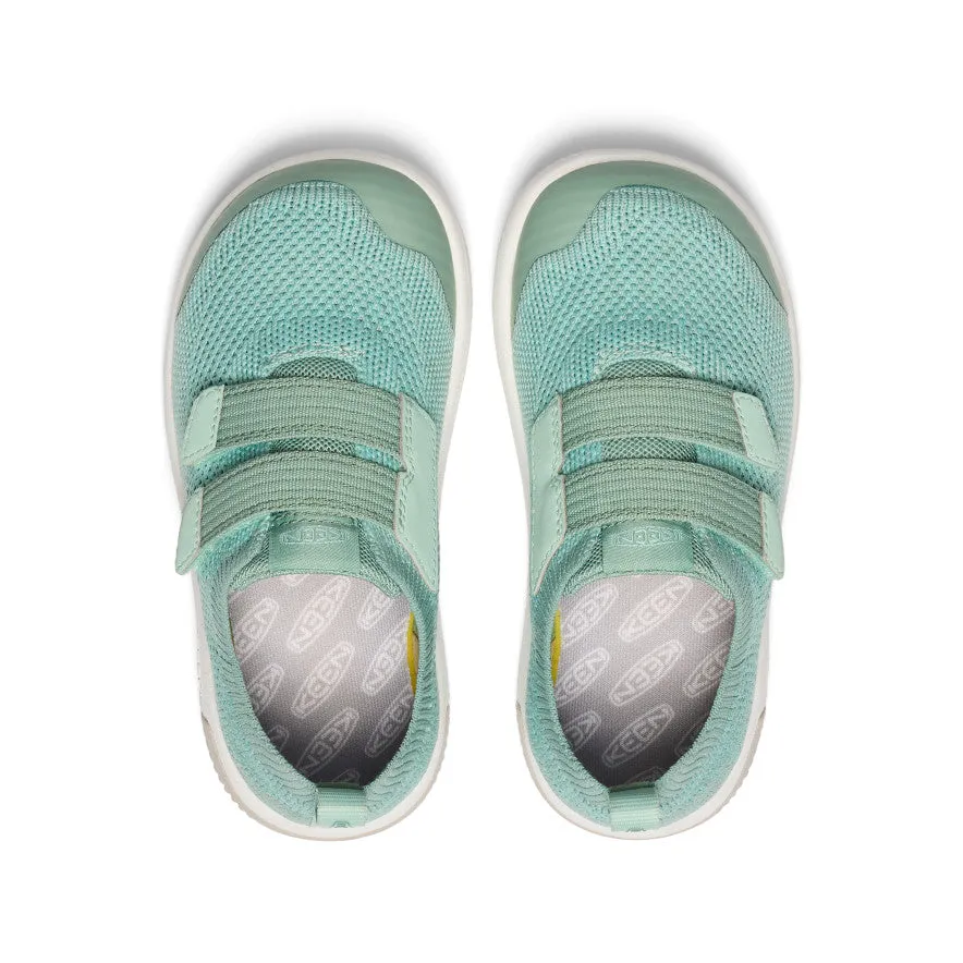 Keen Little Kids' KNX Knit Double Strap  |  Granite Green/Lichen