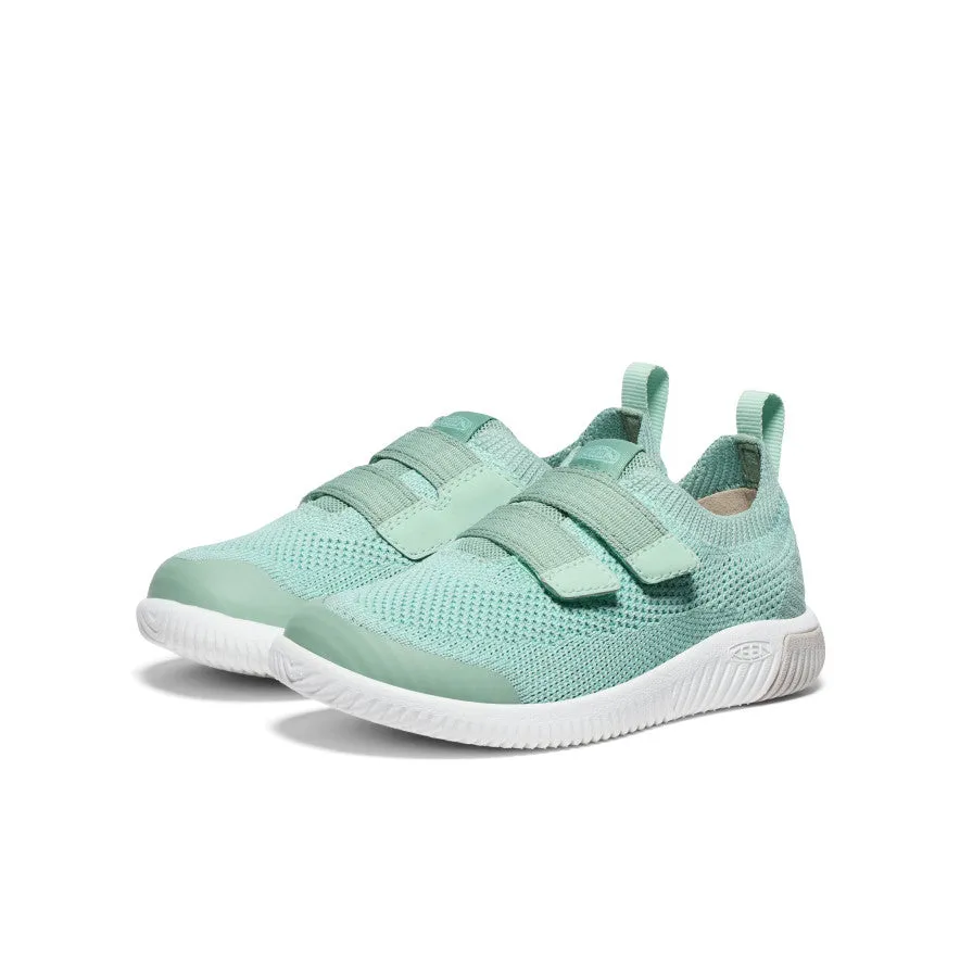 Keen Little Kids' KNX Knit Double Strap  |  Granite Green/Lichen