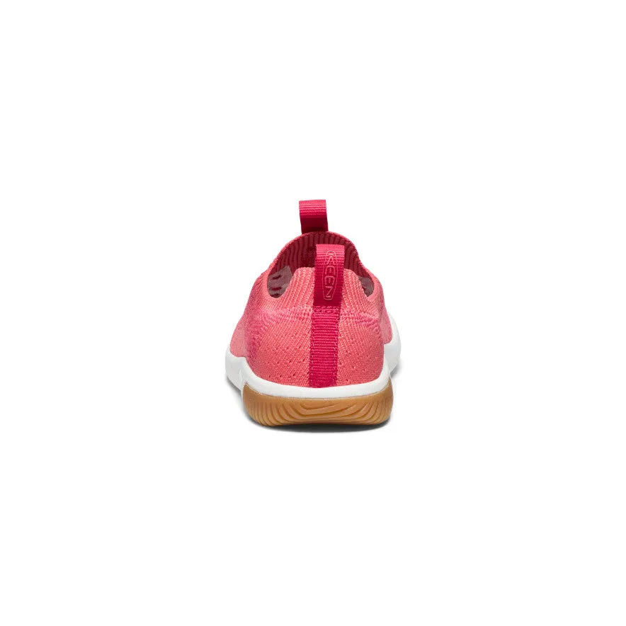 Keen Little Kids' KNX Knit Sneaker  |  Dubarry/Star White