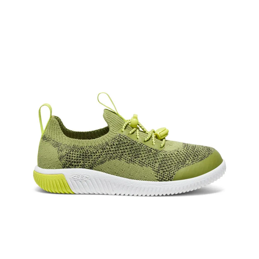 Keen Little Kids' KNX Knit Sneaker  |  Iguana/Evening Primrose