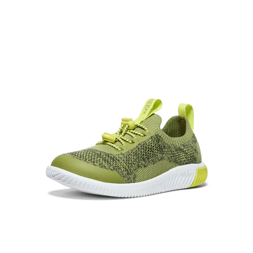 Keen Little Kids' KNX Knit Sneaker  |  Iguana/Evening Primrose