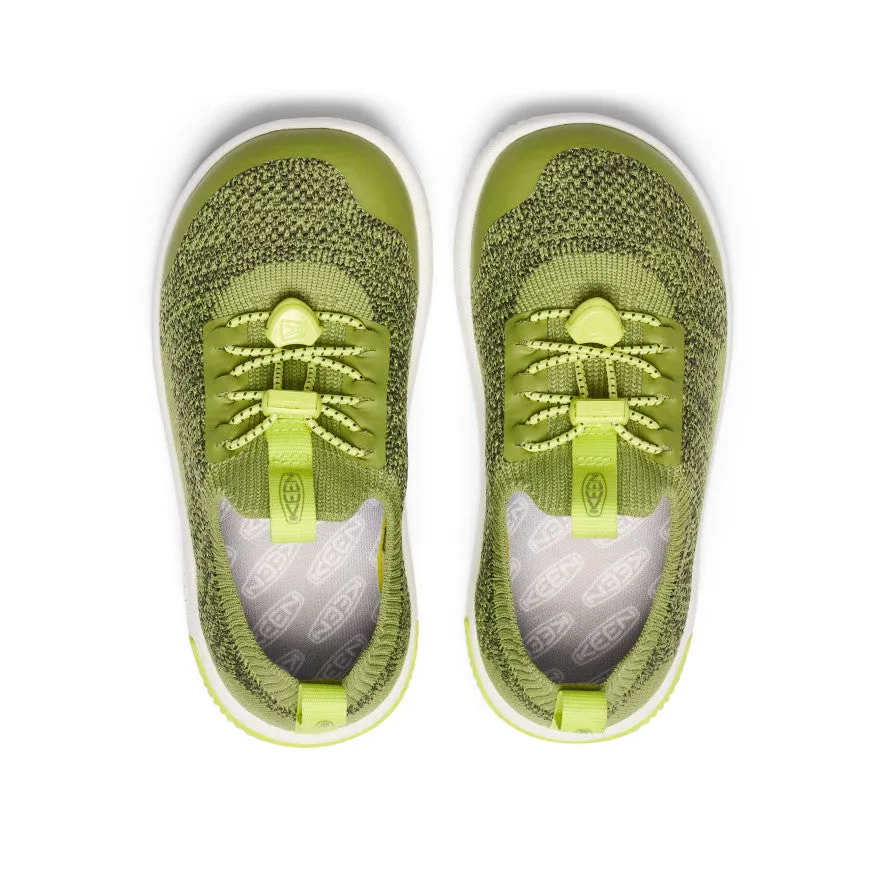 Keen Little Kids' KNX Knit Sneaker  |  Iguana/Evening Primrose