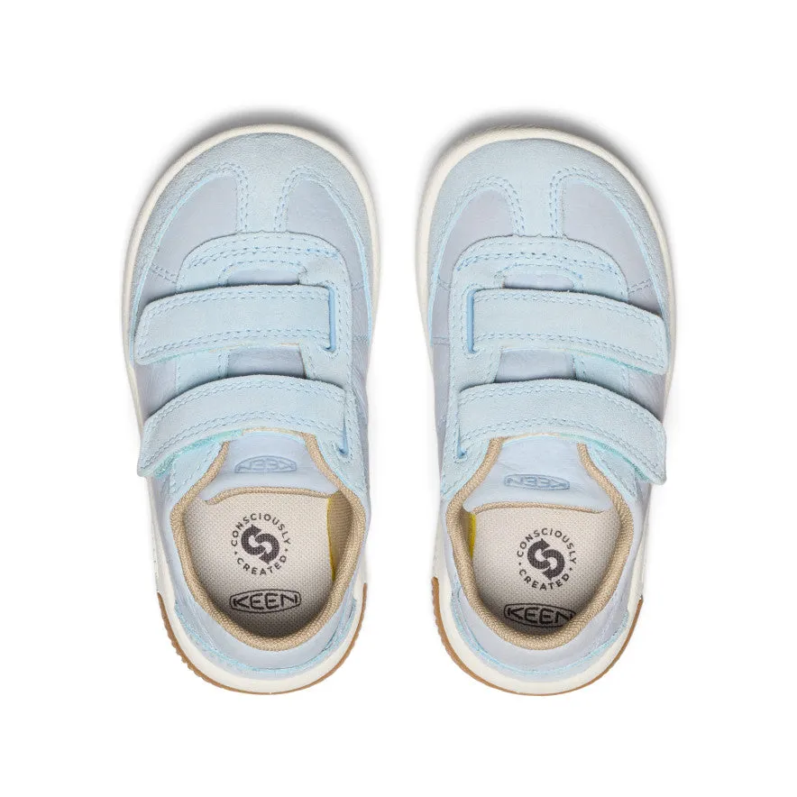 Keen Little Kids' KNX T-Toe Sneaker  |  Skyway/Star White