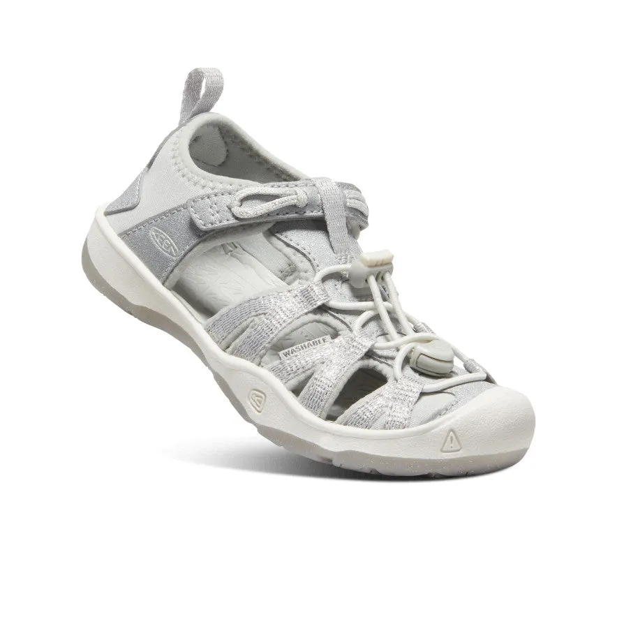 Keen Little Kids' Moxie Sandal  |  Silver