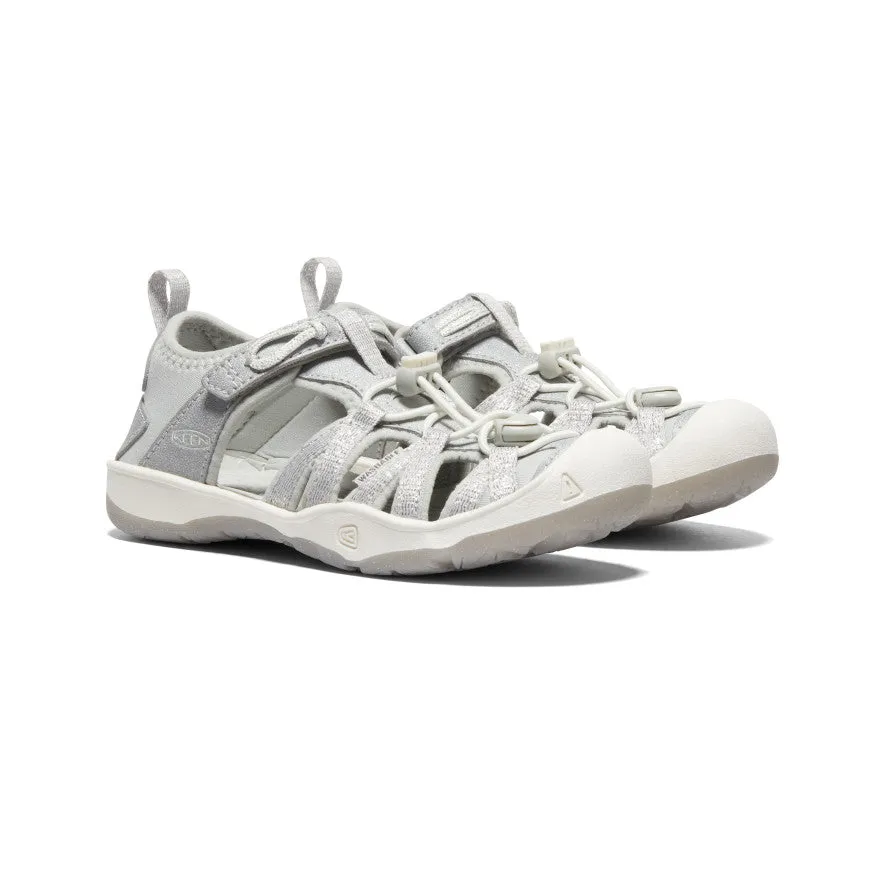 Keen Little Kids' Moxie Sandal  |  Silver