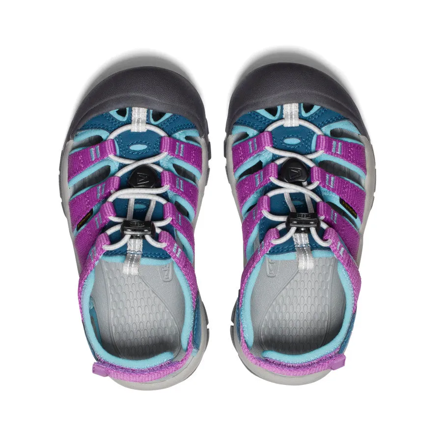 Keen Little Kids' Newport Boundless Sandal  |  Legion Blue/Willowherb