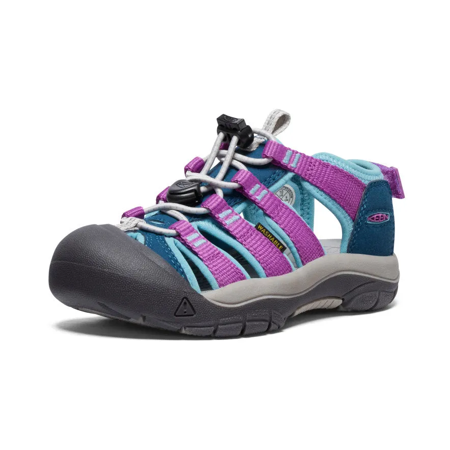Keen Little Kids' Newport Boundless Sandal  |  Legion Blue/Willowherb