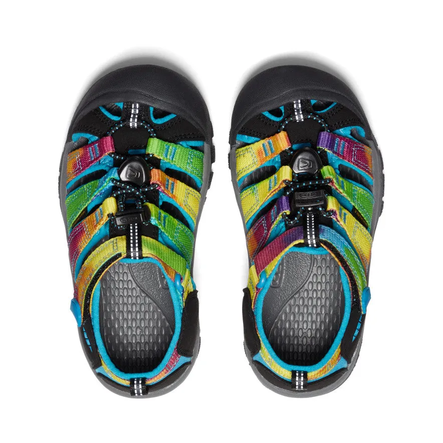 Keen Little Kids' Newport H2  |  Rainbow Tie Dye