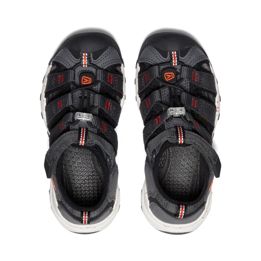 Keen Little Kids' Newport Neo H2  |  Magnet/Spicy Orange