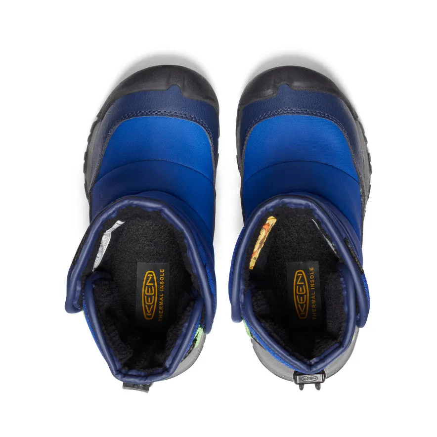 Keen Little Kids' Puffrider Waterproof Winter Boot  |  Naval Academy/Surf