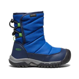 Keen Little Kids' Puffrider Waterproof Winter Boot  |  Naval Academy/Surf