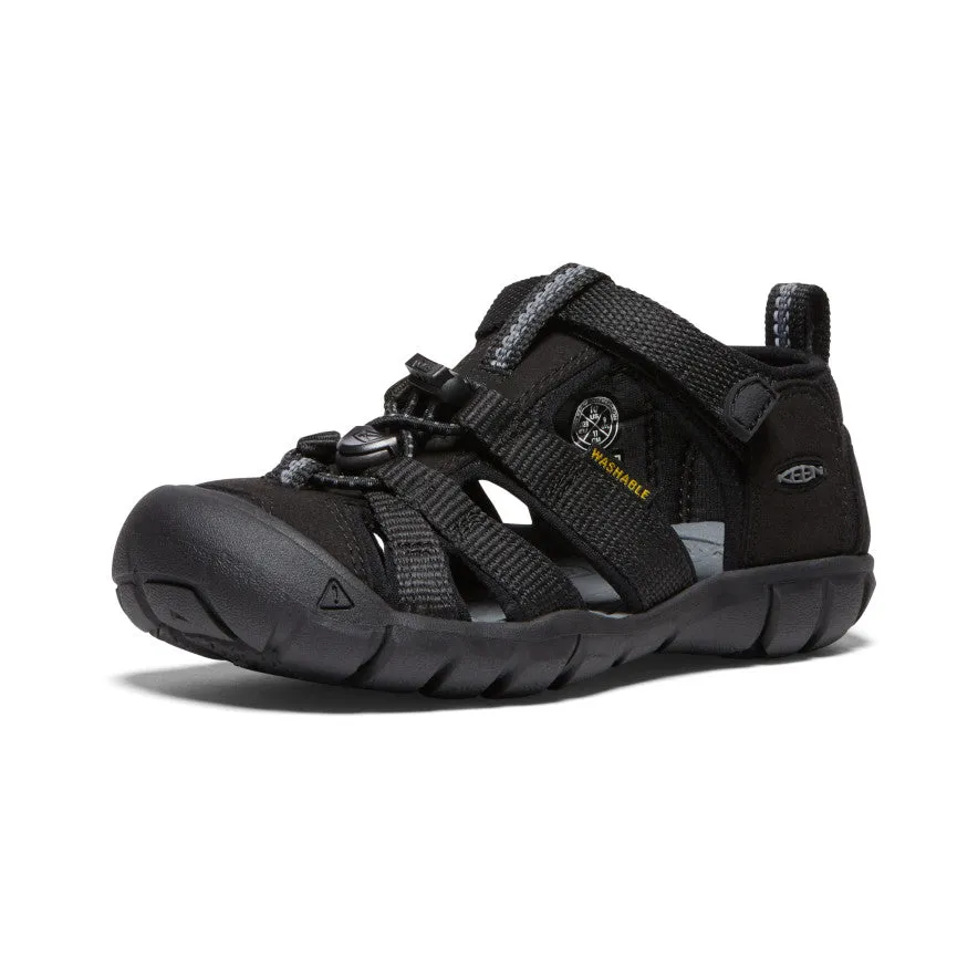 Keen Little Kids' Seacamp II CNX  |  Black/Grey