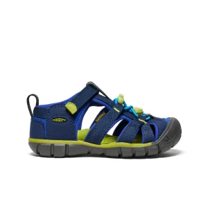 Keen Little Kids' Seacamp II CNX  |  Naval Academy/Chartreuse