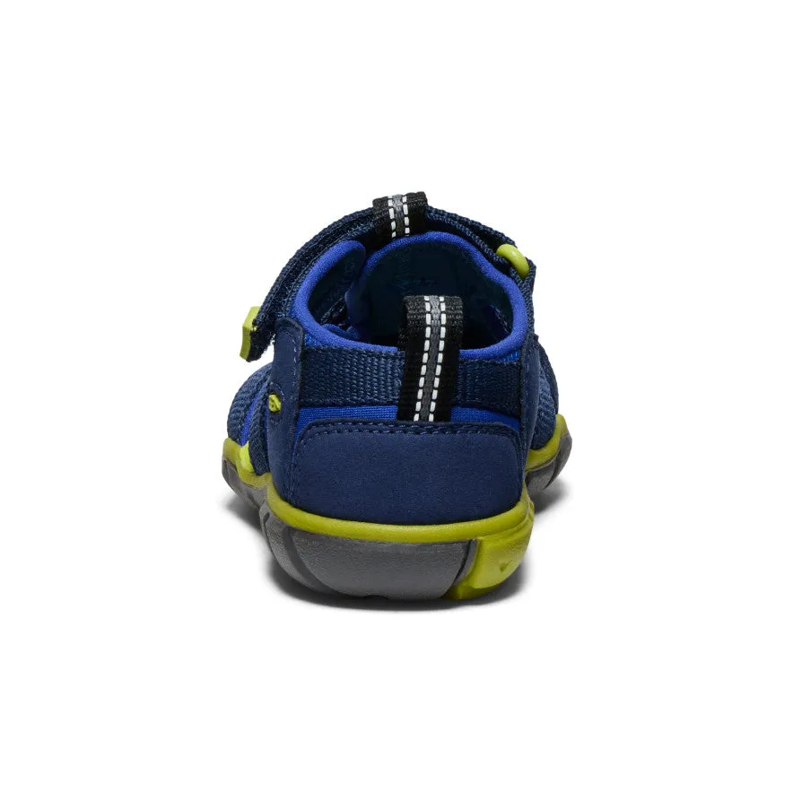 Keen Little Kids' Seacamp II CNX  |  Naval Academy/Chartreuse