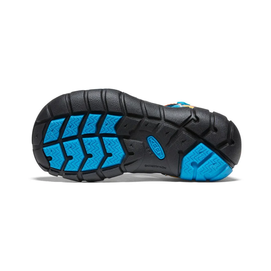 Keen Little Kids' Seacamp II CNX  |  Vivid Blue/Original Tie Dye
