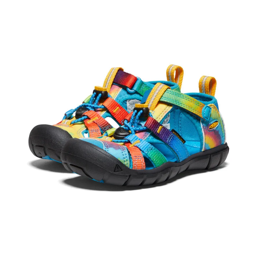 Keen Little Kids' Seacamp II CNX  |  Vivid Blue/Original Tie Dye