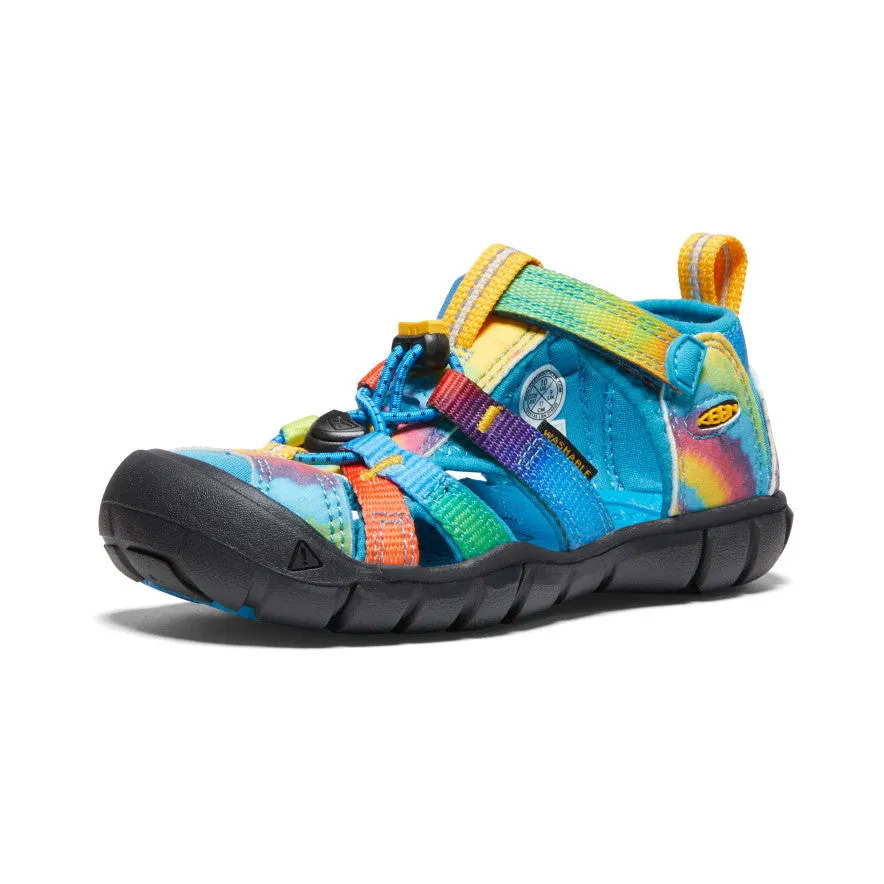 Keen Little Kids' Seacamp II CNX  |  Vivid Blue/Original Tie Dye