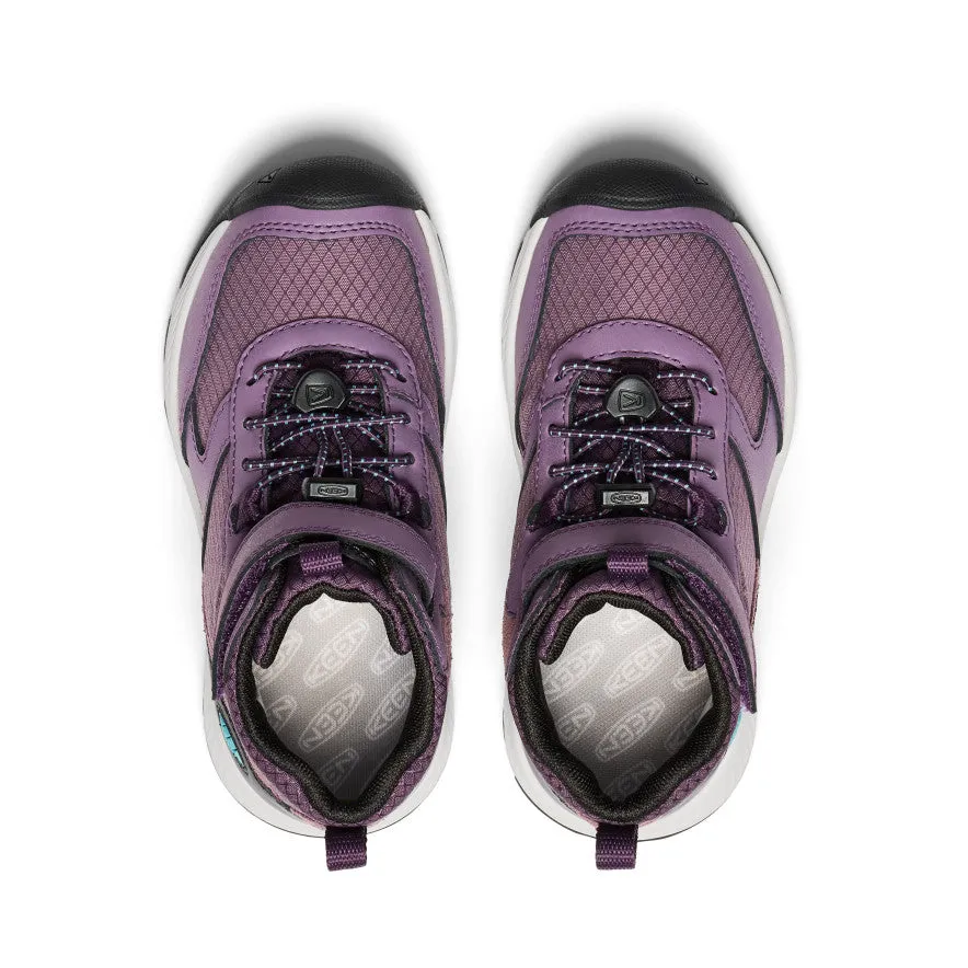 Keen Little Kids' Skua Waterproof Boot  |  Black Plum/Plum Perfect