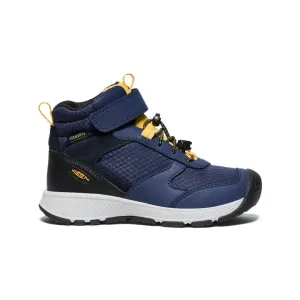 Keen Little Kids' Skua Waterproof Boot  |  Naval Academy/Yolk Yellow