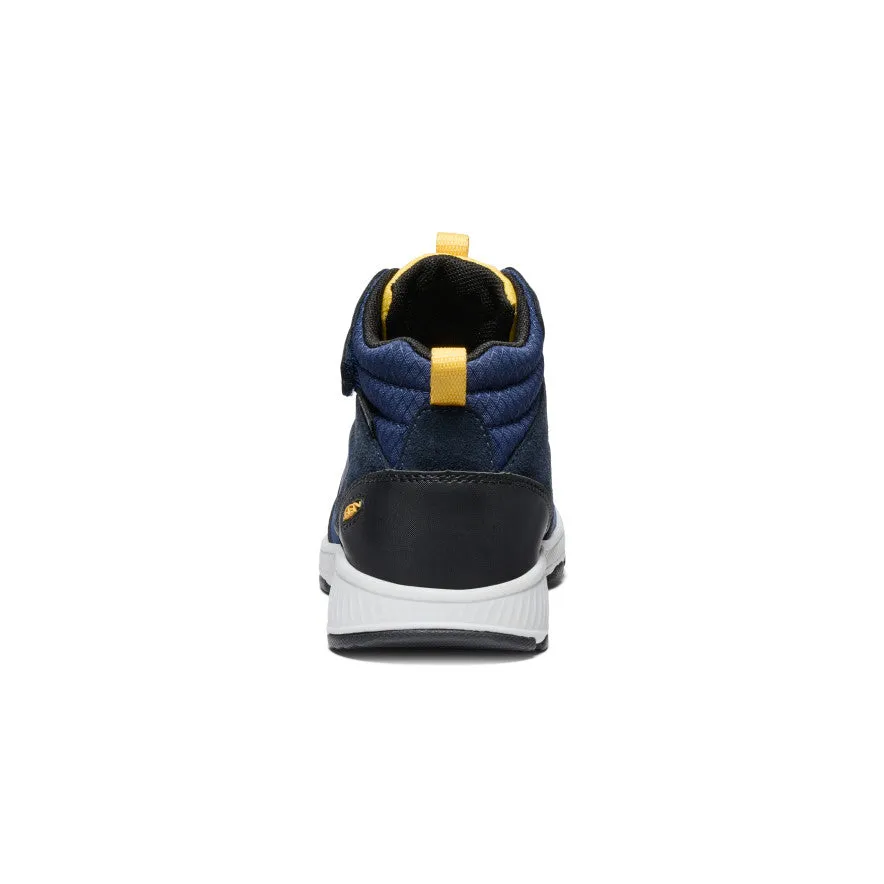 Keen Little Kids' Skua Waterproof Boot  |  Naval Academy/Yolk Yellow