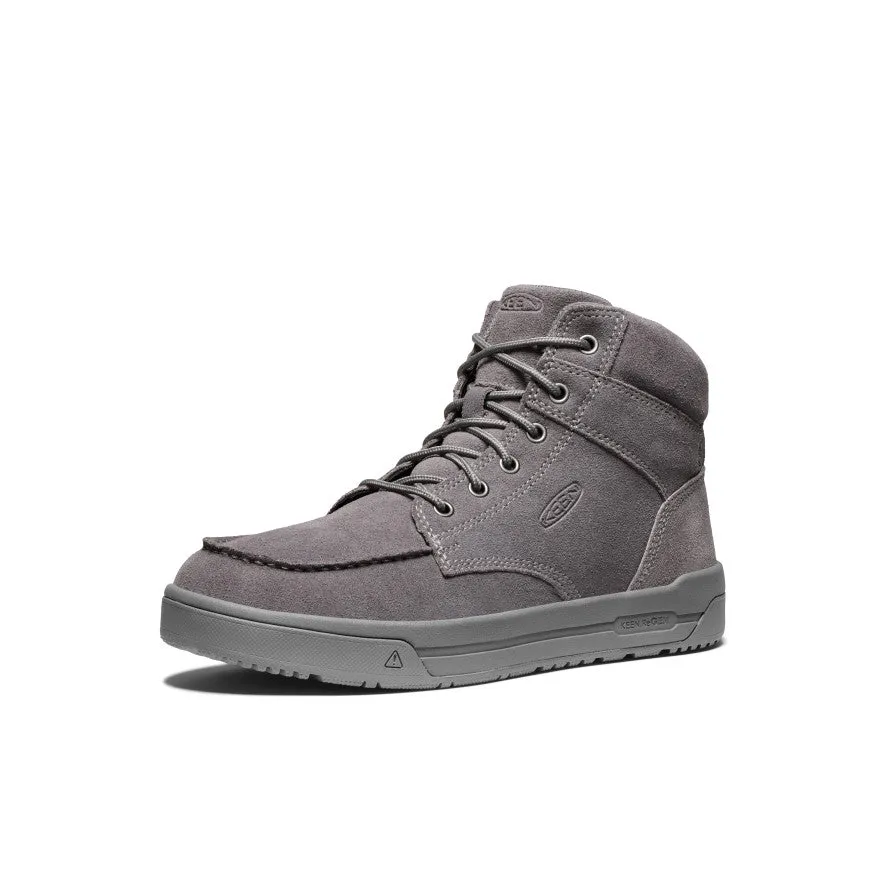 Keen Men's Gibson Boot (Soft Toe)  |  Steel Grey/Steel Grey