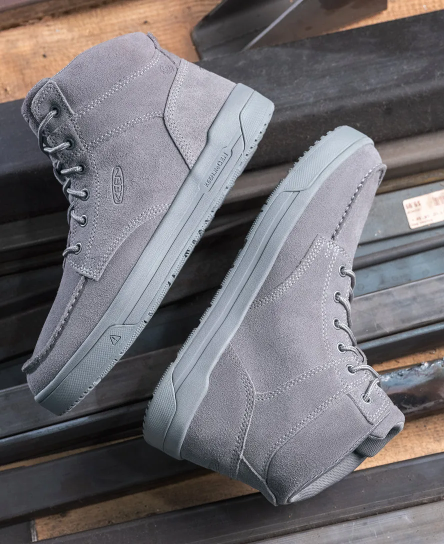 Keen Men's Gibson Boot (Soft Toe)  |  Steel Grey/Steel Grey