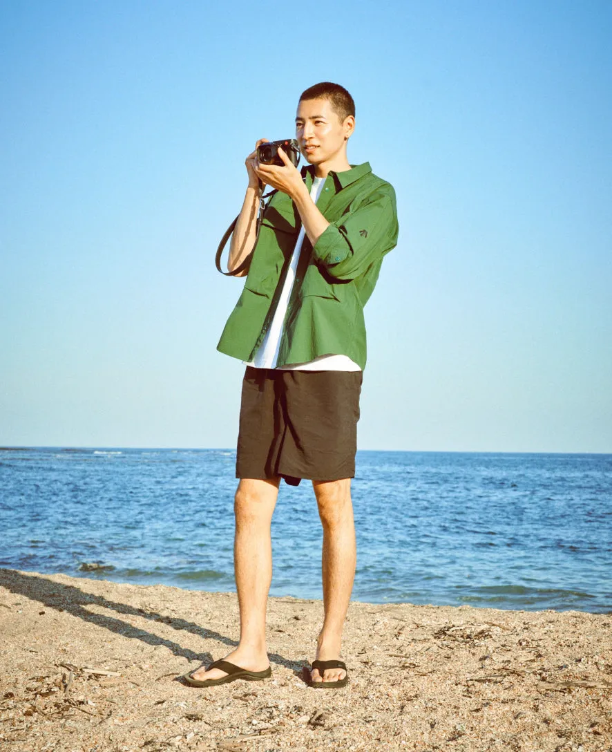 Keen Men's Kona Leather Flip-Flop  |  Java/Dark Earth