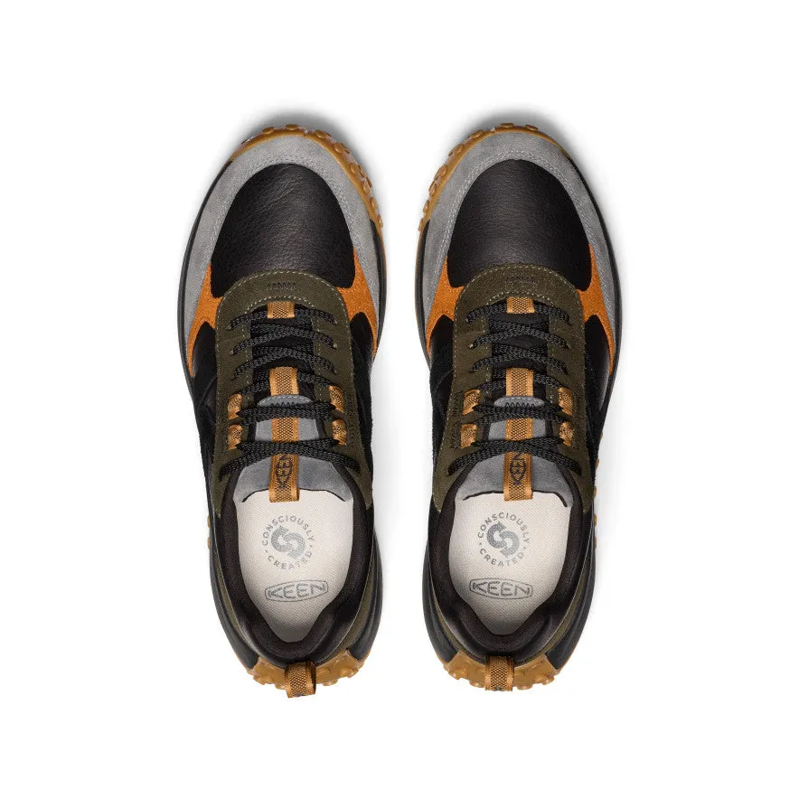 Keen Men's KS86 Leather Sneaker  |  Forest Night/Keen Maple