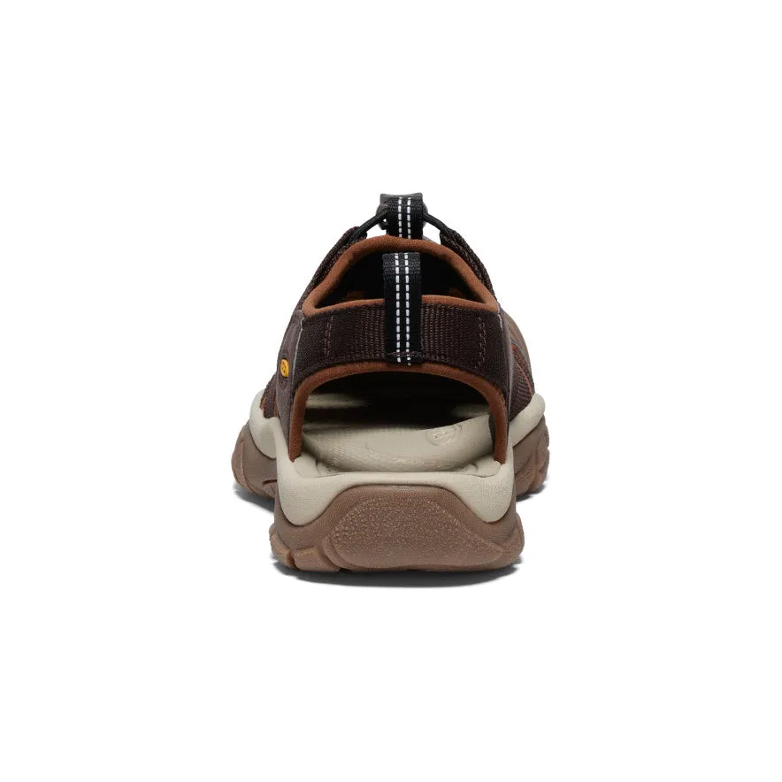 Keen Men's Newport H2 Sandal  |  Java/Golden Yellow
