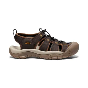 Keen Men's Newport H2 Sandal  |  Java/Golden Yellow