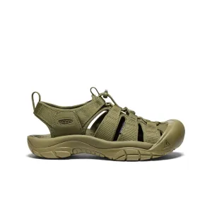 Keen Men's Newport H2 Sandal  |  Monochrome/Olive Drab