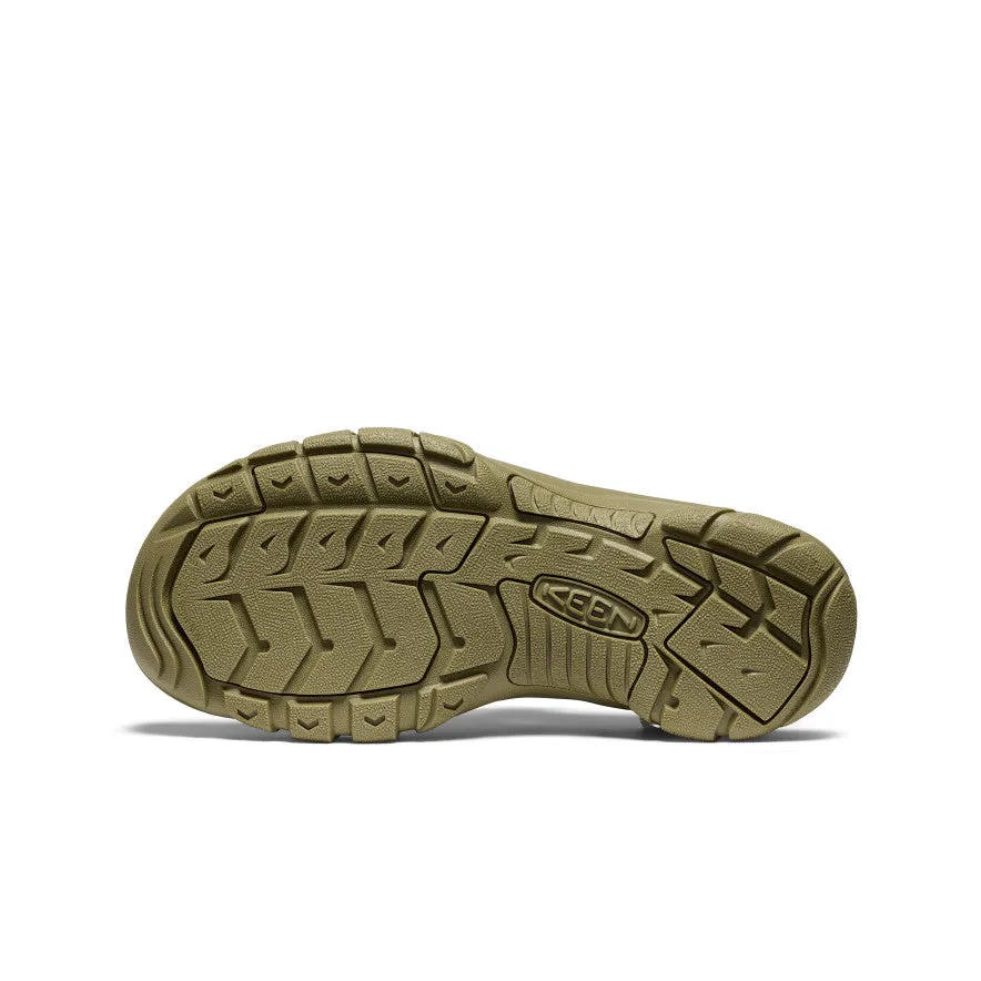 Keen Men's Newport H2 Sandal  |  Monochrome/Olive Drab