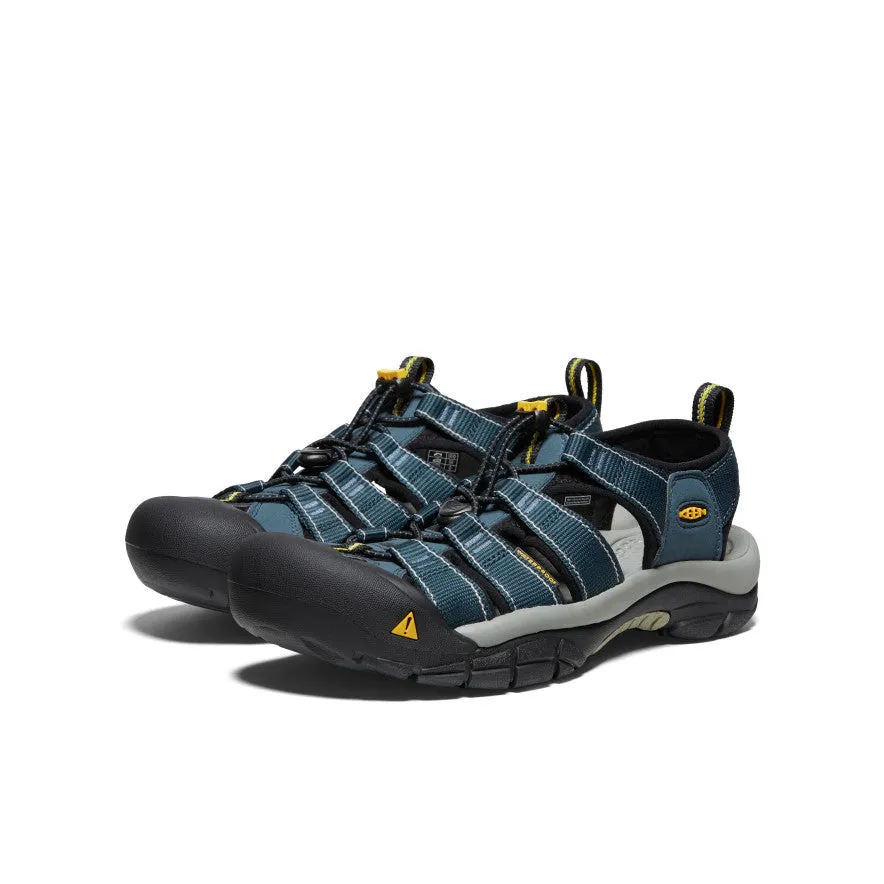 Keen Men's Newport H2 Sandal  |  Navy/Medium Grey