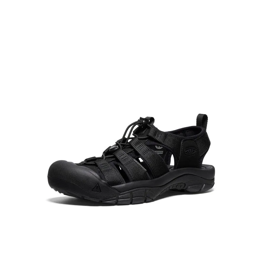 Keen Men's Newport H2 Sandal  |  Triple Black