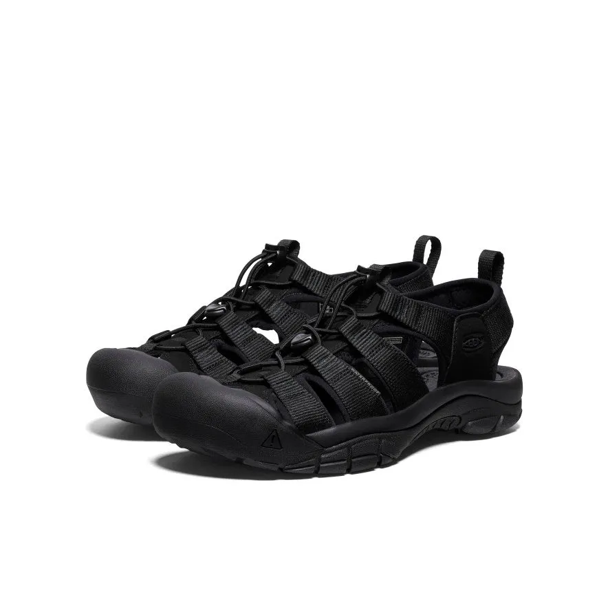 Keen Men's Newport H2 Sandal  |  Triple Black